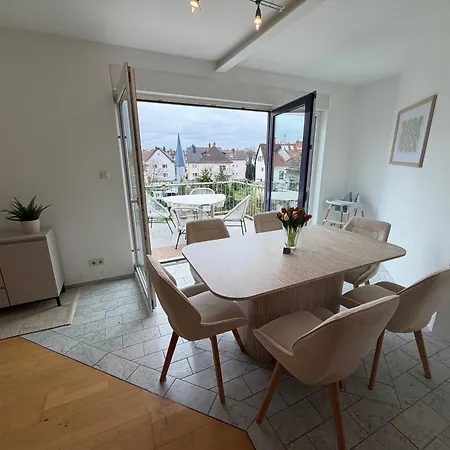 Fuer 6 Personen - Naehe Flughafen Fra