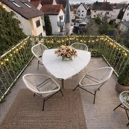Für 6 Personen - Nähe Flughafen Fra Apartment