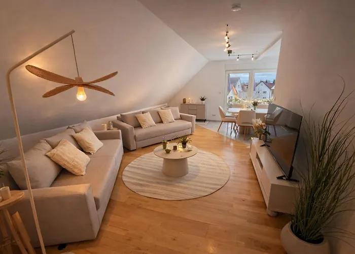 Fuer 6 Personen - Naehe Flughafen Fra