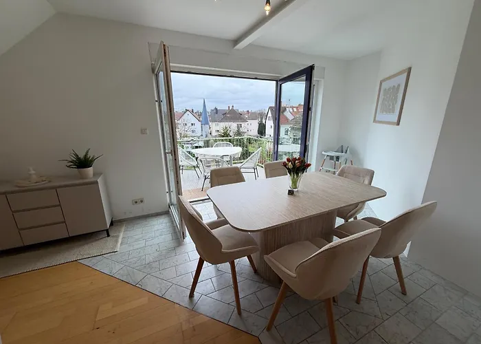 Fuer 6 Personen - Naehe Flughafen Fra